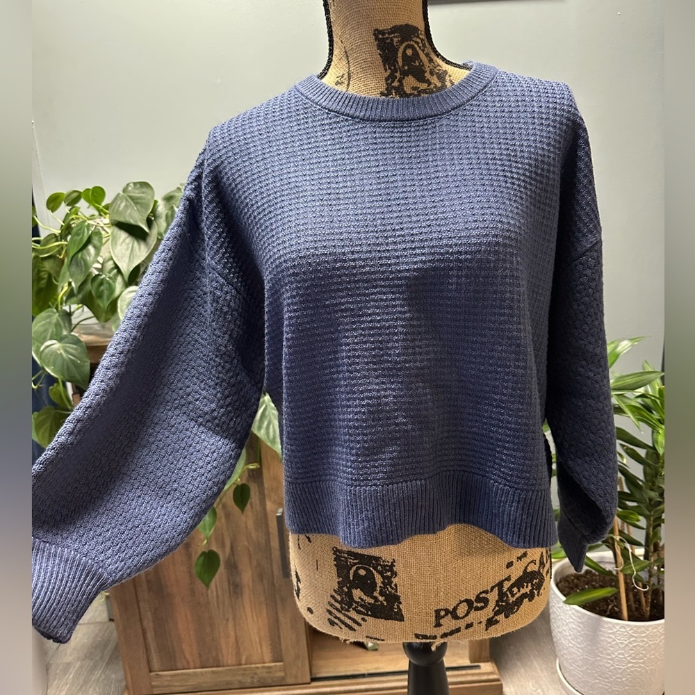 Sugarlips NaomiChubky Knitted Sweater with balloon sleeves. Size small petite. - Picture 2 of 4